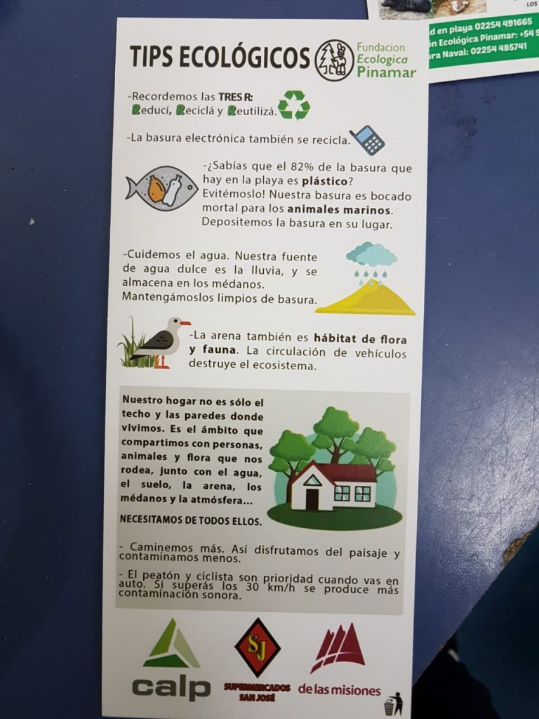 Fundación Ecológica Pinamar en Colegio Tierra del Sur